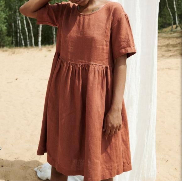 Linenfox - Anna linen dress M - Picture 1 of 3